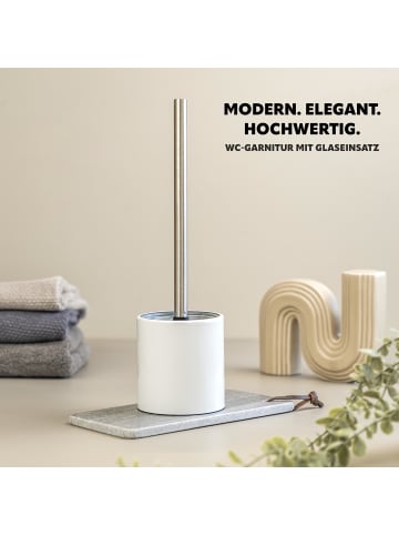 bremermann WC-Garnitur TIRANO ca. 10 x 37 cm (Ø/H)