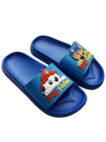 Paw Patrol Paw Patrol Badelatschen Chase & Marshall Badeschlappen Badesandalen in blau