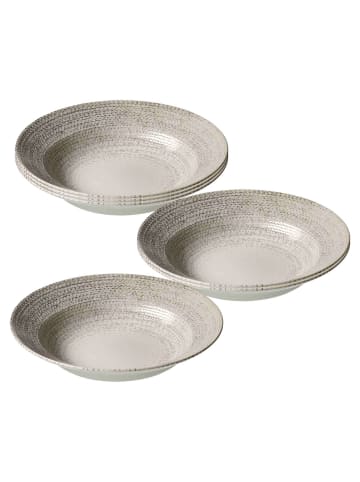 Ritzenhoff & Breker 6er Set Pastateller Rimini ø 29 cm grau in grau
