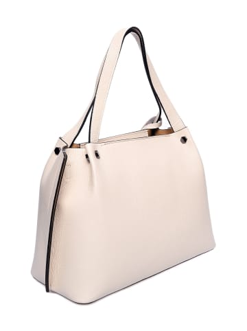 Luisa Vannini Henkeltasche in Beige