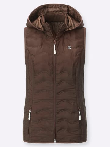 WITT WEIDEN Steppweste in schoko