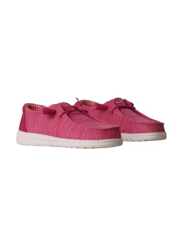 Hey Dude Schnür-Mokassin „Wendy Stretch Sox“ Rose