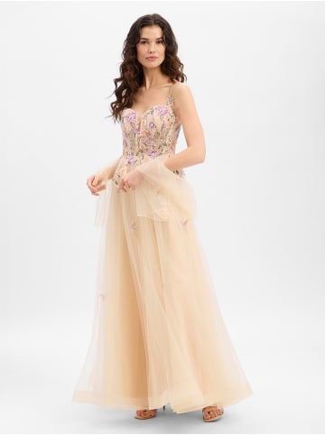 Unique Kleid in roségold mehrfarbig - 0001