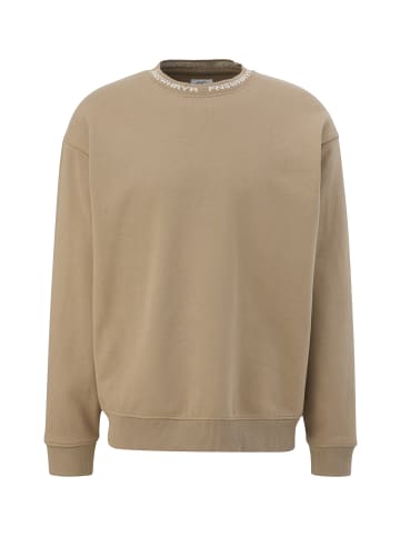 QS Sweatshirt in 8235_sandfarben