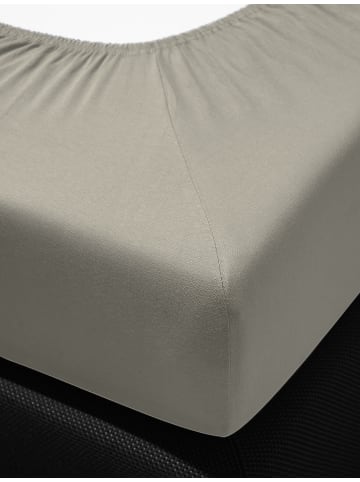 Irisette Spannbetttuch Premium-Stretch Porto in kiesel