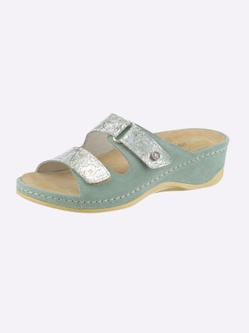 WALDLÄUFER Pantolette in mint