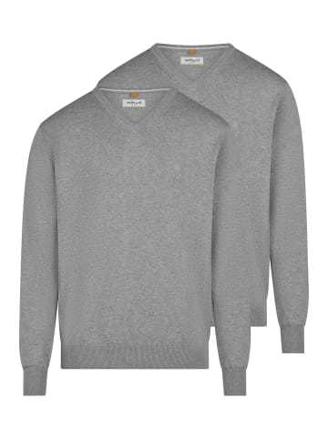 Redmond Pullover Basic in Grau
