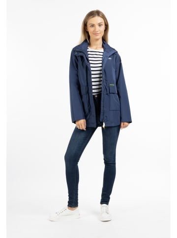 Schmuddelwedda Damen Regenjacke - Recyceltes Material in Marine