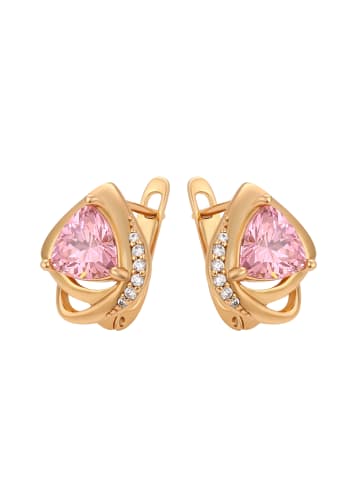 NAEMI Women Earrings in Rose Gold Pink