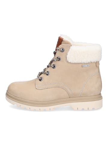 Tamaris Schnürboot in Beige