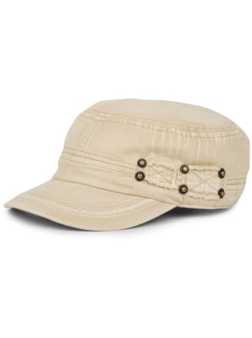 styleBREAKER Military Cap in Beige