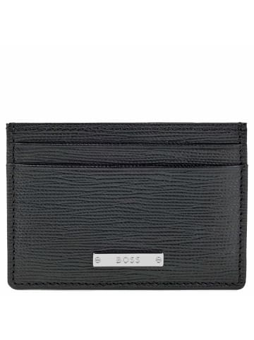 BOSS Gallery A 4cc - Kreditkartenetui Leder 10 cm in schwarz