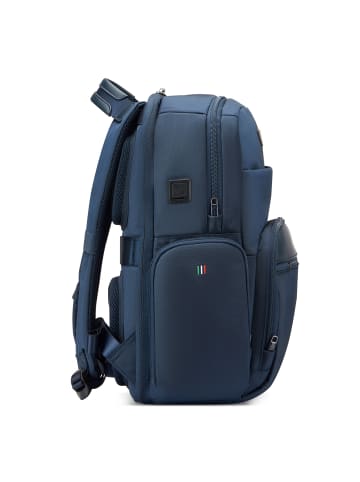 Roncato City 3.0 Business-Rucksack 40 cm Laptopfach in blau