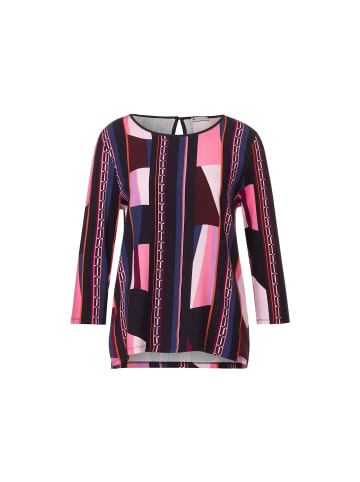 Street One Langarmshirt in purple brown