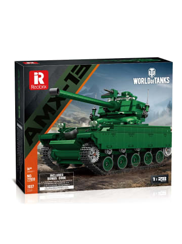 COFI 1453 Reobrix 77036 60TP Twardy Panzer Klemmbaustein Set 1128 Teile in Mehrfarbig