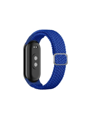 xiaomi Geflochtenes Stoffarmband Xiaomi Mi Band 8 Armband Blau in Blau