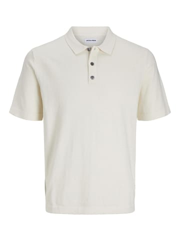 Jack & Jones Poloshirt in Cloud Dancer