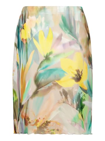 Betty Barclay Midirock mit Gummizug in Mint/Nature