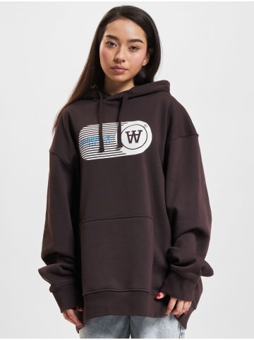 WOOD WOOD WOOD WOOD Hoodie in black coffee