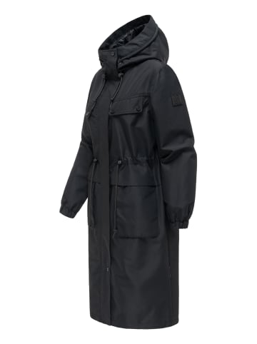 Navahoo Langmantel Kirschwind 14 in Black