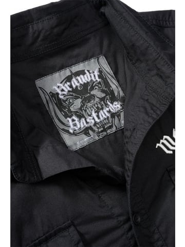 Brandit Hemd "Motörhead Shirt Short Sleeve" in Schwarz