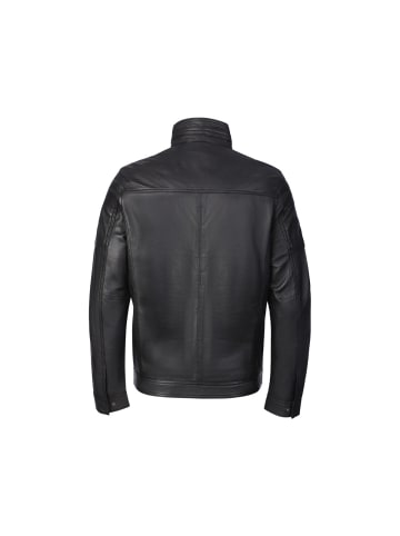 Bugatti Lederjacke Genf in schwarz