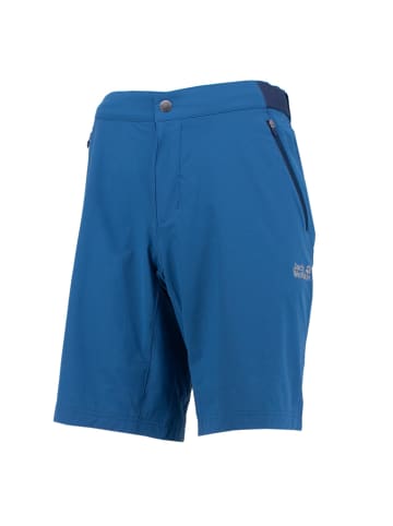 Jack Wolfskin Hose Delta Shorts Biking in Blau