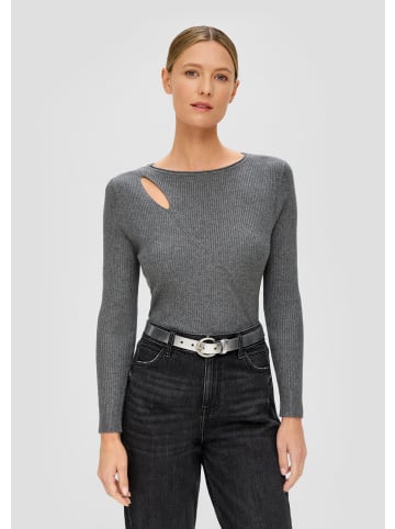 s.Oliver Strickpullover in 9722_graphit