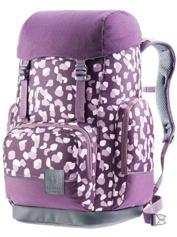 Deuter Schulrucksack Scula in Plum Dots