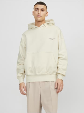 Jack & Jones Kapuzenpullover in Antique White