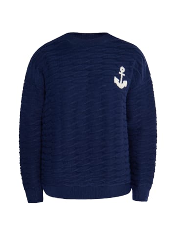 DreiMaster Damen Strickpullover in Marine