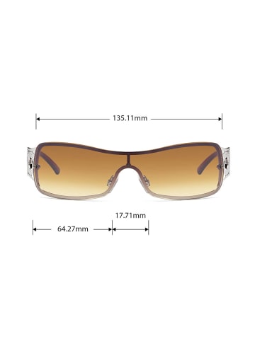 BEZLIT Damen Sonnenbrille in Braun