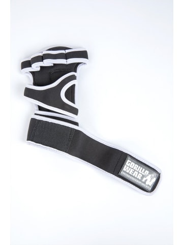 Gorilla Trainingshandschuhe zum Gewichtheben - Yuma - Schwarz/Weiß