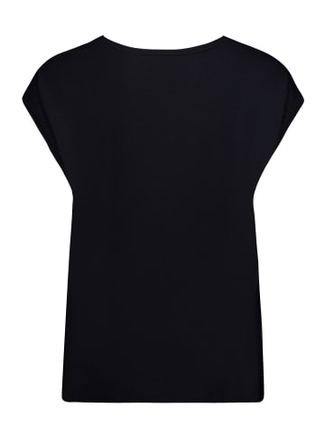 Betty Barclay Blusenshirt mit Aufdruck in Black/Dark Red
