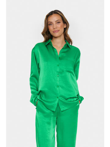 SAINT TROPEZ Langarm - Hemd DinneSZ Oversize fit in Jelly Bean