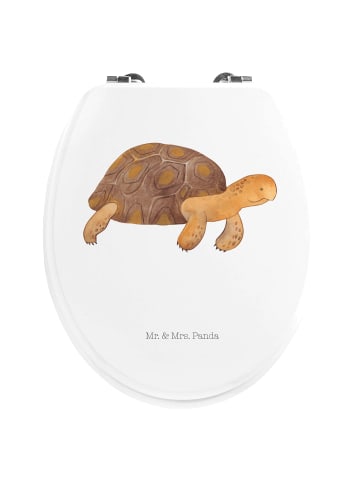 Mr. & Mrs. Panda Klo-Deckel Schildkröte MHerzieren ohne Spruch in Weiß