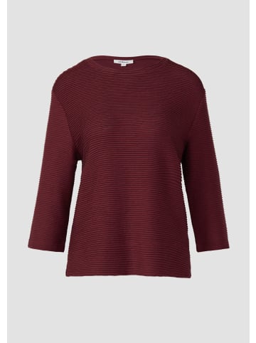 s.Oliver Sweatshirt in 3902_bordeaux