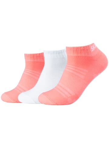 Skechers Skechers 3PPK Mesh Ventilation Socks in Rosa