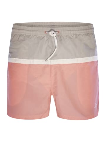 Tom Tailor Badeshorts Vito in rose/light grey-glacier