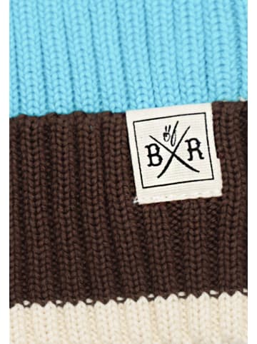 Band of Rascals Beanie " Block Rib " in cream-brown