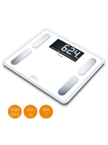 Beurer Personenwaage BF 410 141265 in Schwarz