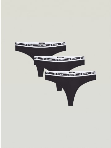 G-Star Raw Brazilian Brief 3er-Pack black