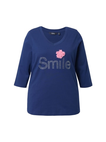 Ulla Popken Shirt in tintenblau