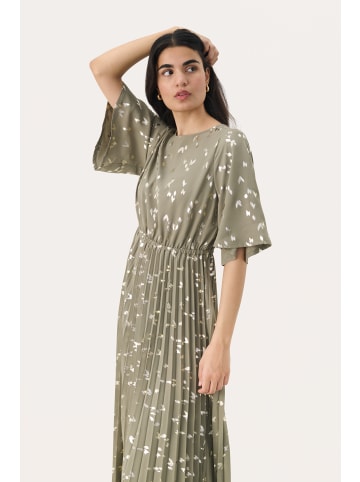 PART TWO Kleid SarafinaPW Easy fit in Vetiver Foil Print