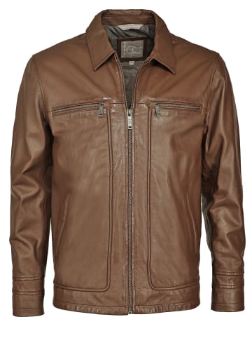 JCC Lederjacke in dunkelbraun