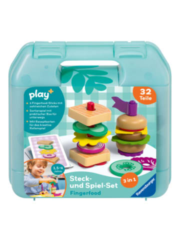 Ravensburger Verlag GmbH Spielzeug - Play+ Steck- und Spiel-Set: Fingerfood