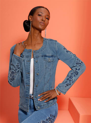 creation L Jeansblazer in blue-bleached