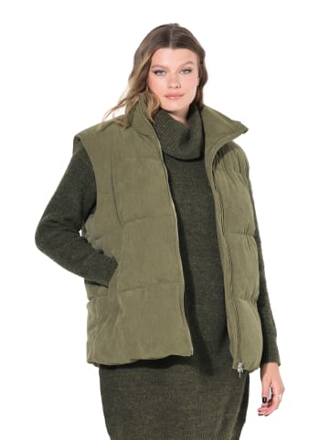 Studio Untold Weste in palmen grün