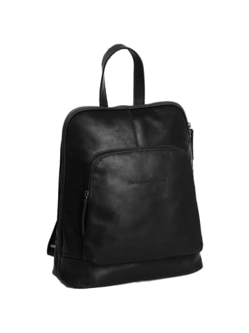 The Chesterfield Brand Wax Pull Up City Rucksack Leder 34 cm in schwarz