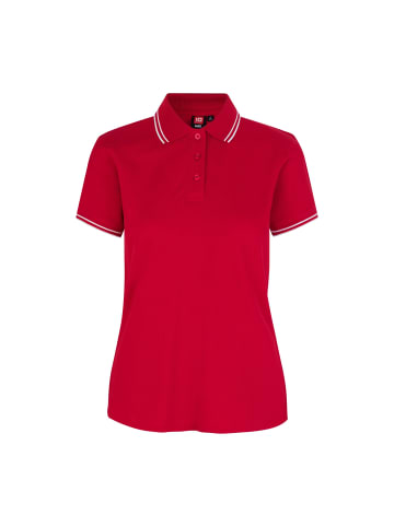 IDENTITY Polo Shirt stretch in Rot